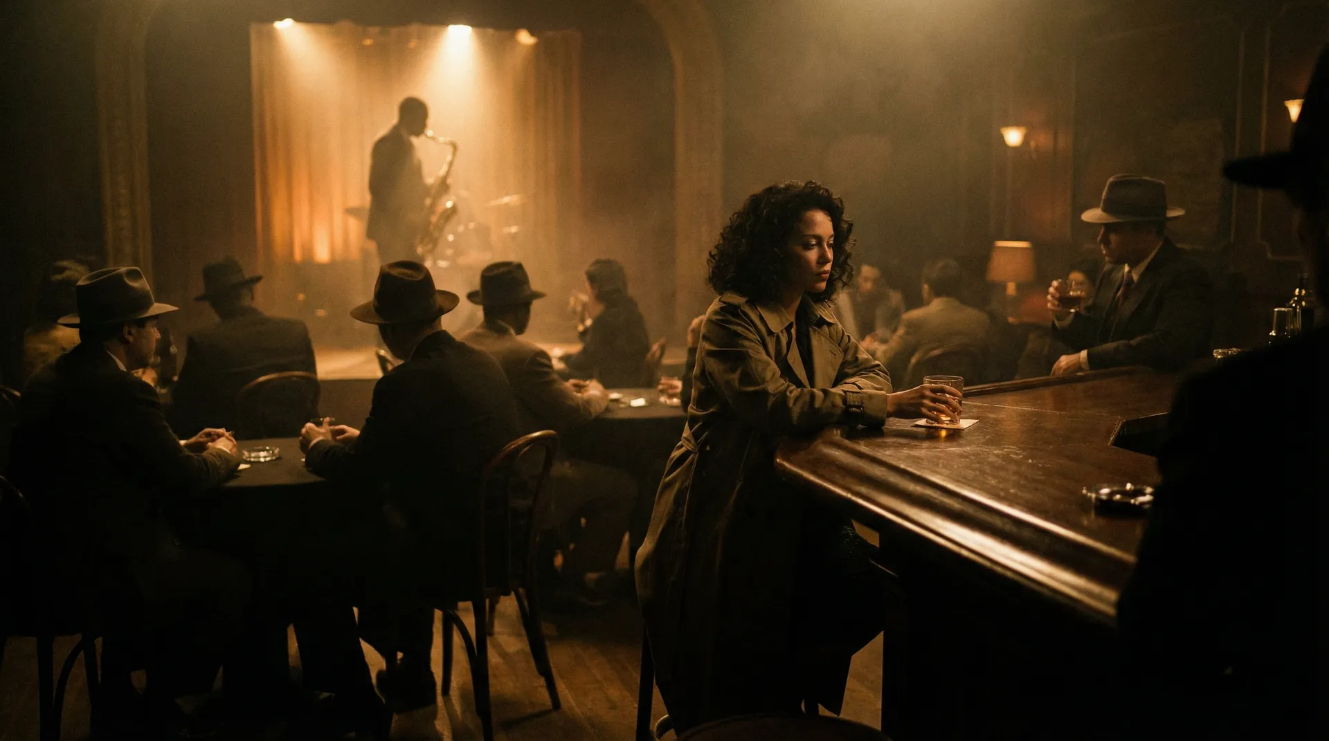 爵士酒吧中的女性 - 媚黑主题 伦理片 跨文化电影