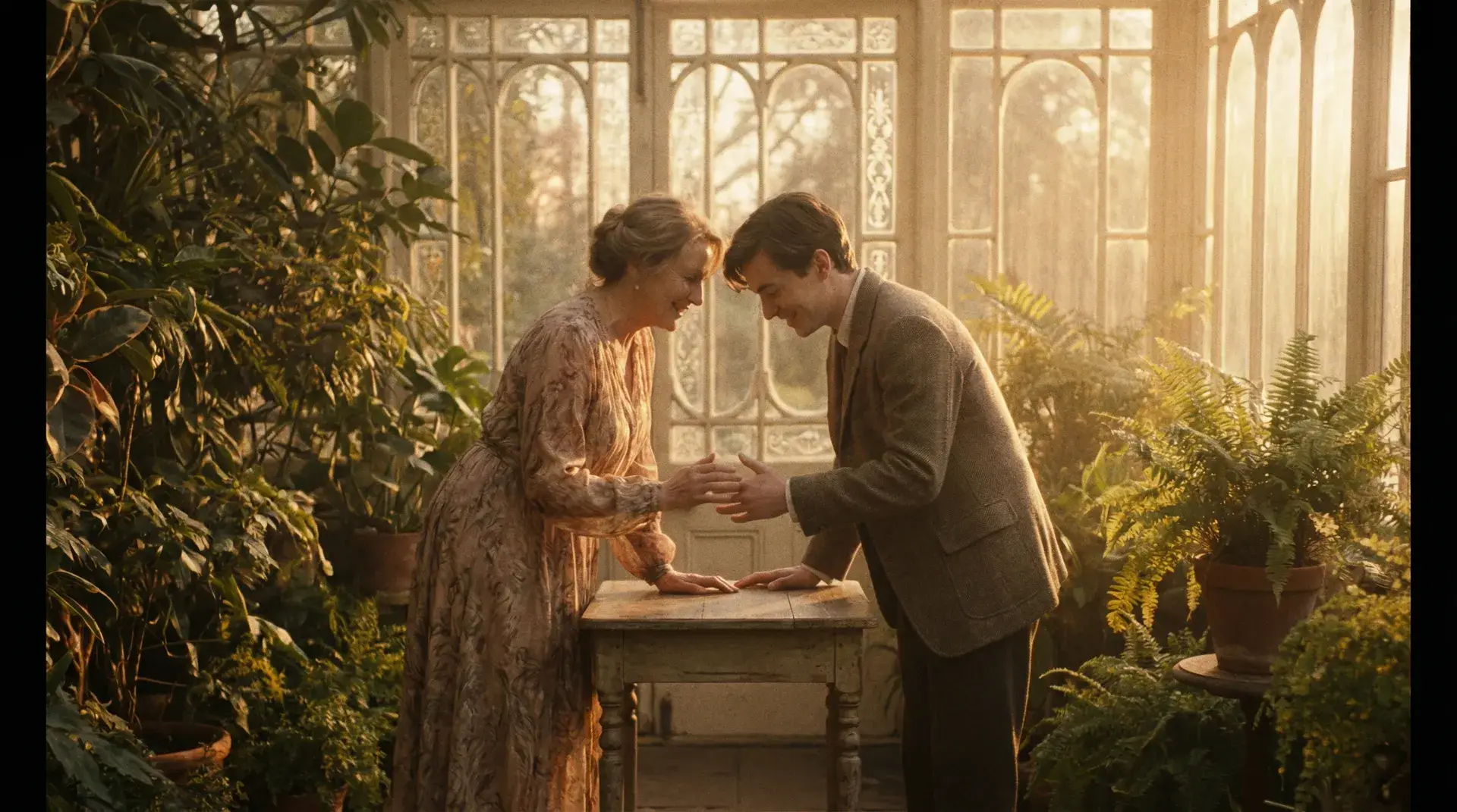 温室中的亲密对话 - 妈妈的朋友主题 伦理片 电影